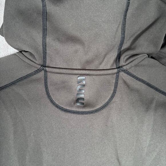 KUIU Peloton 200 ¼ Zip Hooded Pullover XXL Gunmetal (Olive Gray Tone) - Picture 4 of 8